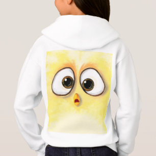 Sweat - shirt à capuche avec poulet surpris Big Ey