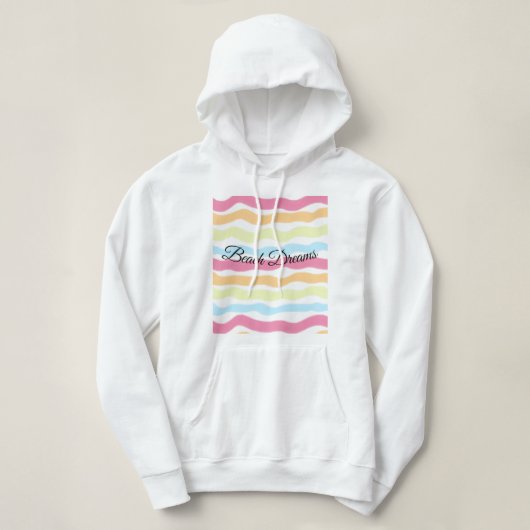 Sweat - shirt à capuche Beach Dreams (Design devant)