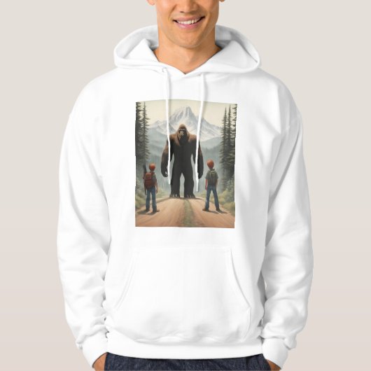 Sweat - shirt à capuche BigFoot (Devant)