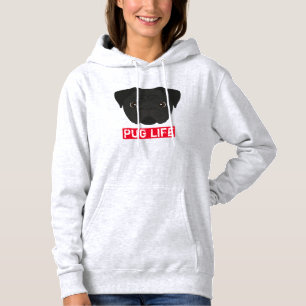 Sweat - shirt à capuche Black Carlin Life