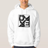 Sweat - shirt à capuche blanc (Devant)