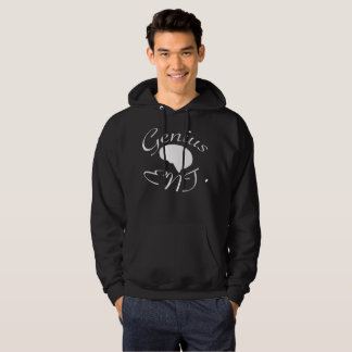 Sweat - shirt à capuche blanc de logo de