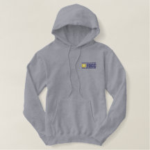 sweat - shirt à capuche brodée par les femmes du F
