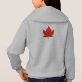 Sweat - shirt à capuche Canada Canada Filles Sweat (Dos)