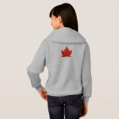 Sweat - shirt à capuche Canada Canada Filles Sweat (Dos entier)