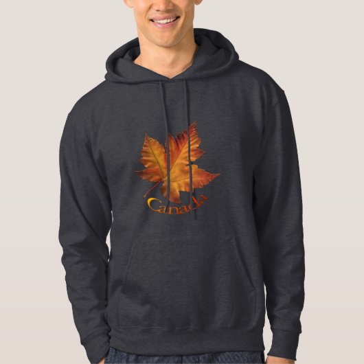 Sweat - shirt à capuche Canada Feuille d'érable Sw (Devant)