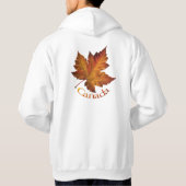 Sweat - shirt à capuche Canada Feuille d'érable Sw (Dos)