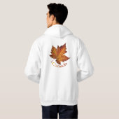Sweat - shirt à capuche Canada Feuille d'érable Sw (Dos entier)