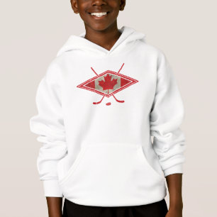 Sweat - shirt à capuche canadien de logo de