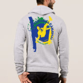 Sweat - shirt à capuche capoeira (Dos)