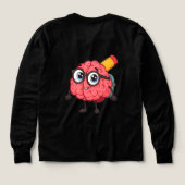 Sweat - shirt à capuche cerveau intelligent pour e (Motif dos)