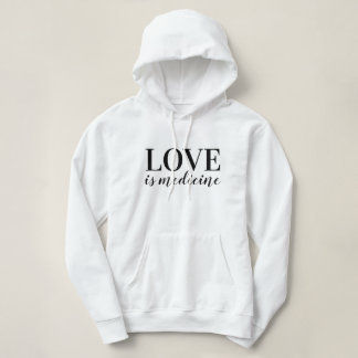Sweat - shirt à capuche/Chemise - L'AMOUR est la m