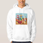 Sweat - shirt à capuche Clown Et Jouets Mens (Devant)