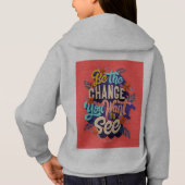 Sweat - shirt à capuche confortable pour femmes - (Dos)