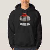 Sweat - shirt à capuche Curling Stone Mens (Devant)