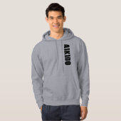 Sweat - shirt à capuche d'Aikido (Devant entier)
