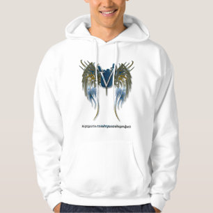 Sweat - shirt à capuche d'aile d'ange