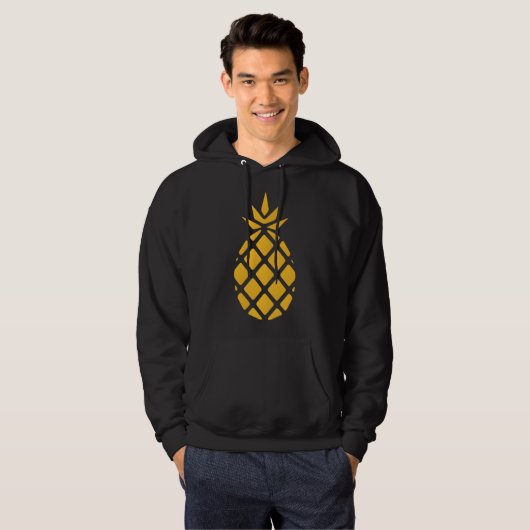 sweat - shirt à capuche d'ananas pour hommes (Devant entier)