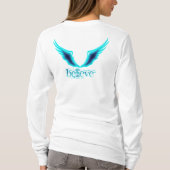 Sweat - shirt à capuche d'ange (Dos)