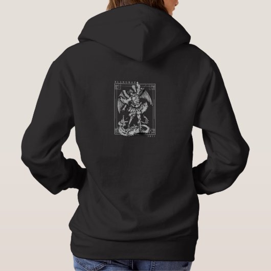Sweat - shirt à capuche d'archange Blakgraz (Dos)