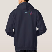 Sweat - shirt à capuche d'art : Chiens (Dos)