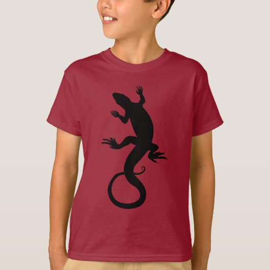 Sweat - shirt à capuche d'art Sweatshirt de lizard (Devant)
