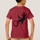 Sweat - shirt à capuche d'art Sweatshirt de lizard (Dos)