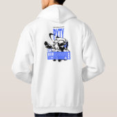 Sweat - shirt à capuche d'astronaute PXTY (Dos)