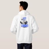 Sweat - shirt à capuche d'astronaute PXTY (Dos entier)