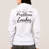 Sweat - shirt à capuche de 99 problèmes pour la (Dos)