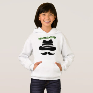 Sweat - shirt à capuche de basculement de fille