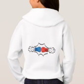Sweat - shirt à capuche de basculement de fille (Dos)