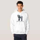 Sweat - shirt à capuche de basculement de Gorille (Devant entier)