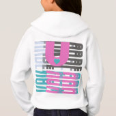 Sweat - shirt à capuche de basculement de marque A (Dos)