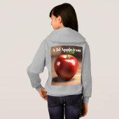 Sweat - shirt à capuche de basculement d'icône App (Dos entier)