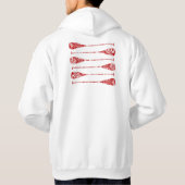 Sweat - shirt à capuche de basculement KCC Unisex (Dos)