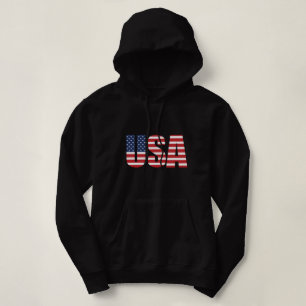 Sweat - shirt à capuche de basculement patriotique