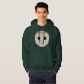 Sweat - shirt à capuche de basculement Unisex de B (Devant entier)
