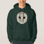 Sweat - shirt à capuche de basculement Unisex de B (Devant)