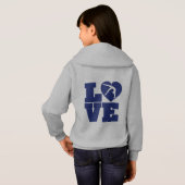 Sweat - shirt à capuche de base de la fermeture (Dos entier)