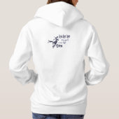 Sweat - shirt à capuche de base des femmes de Eddy (Dos)