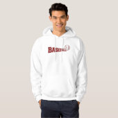 Sweat - shirt à capuche de baseball (Devant entier)