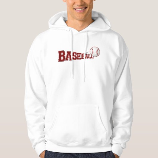Sweat - shirt à capuche de baseball (Devant)