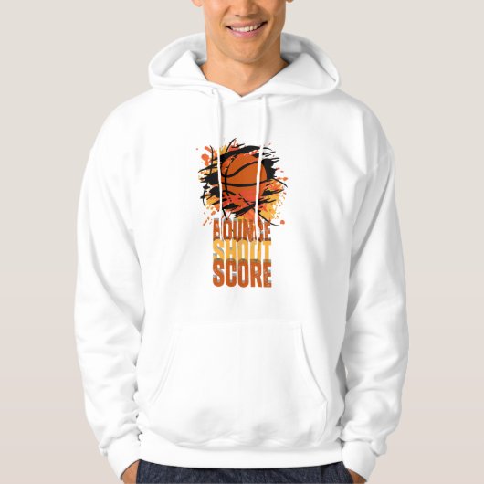 Sweat - shirt à capuche de basket-ball (Devant)