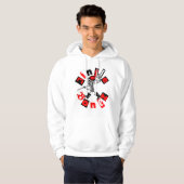 Sweat - shirt à capuche de BBT81 JingleBonez (Devant entier)