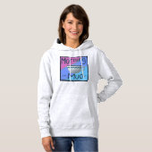 Sweat - shirt à capuche de boue du matin (Devant entier)