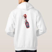 Sweat - shirt à capuche de bruit d'Inu de coup de (Dos)