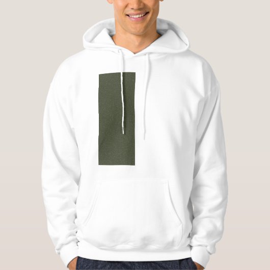 Sweat - shirt à capuche de bruit vert de mousse ve (Devant)