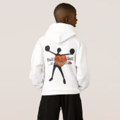 Sweat - shirt à capuche de BTYF avec de conception (Dos entier)