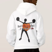 Sweat - shirt à capuche de BTYF avec de conception (Dos)